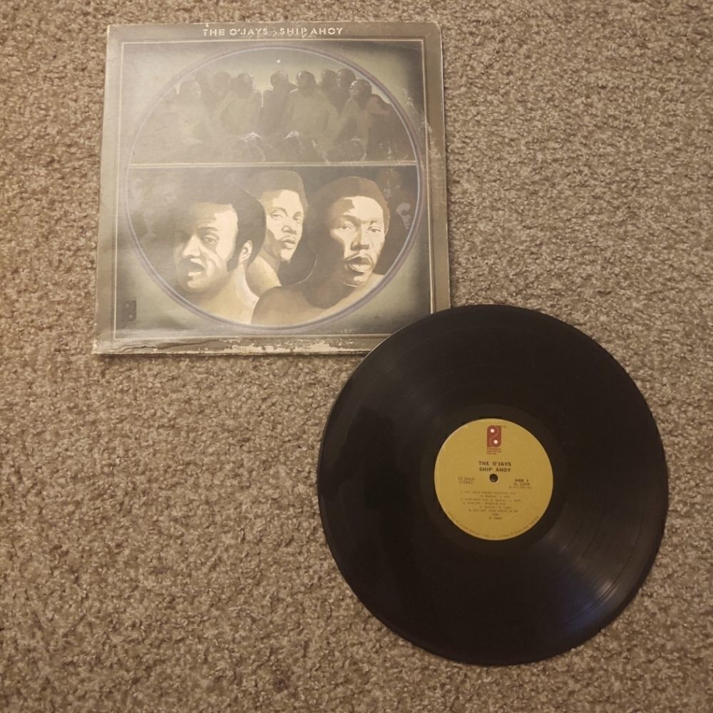 The O'Jays Ship Ahoy Vinyl, PRE-OWNED VINTAGE